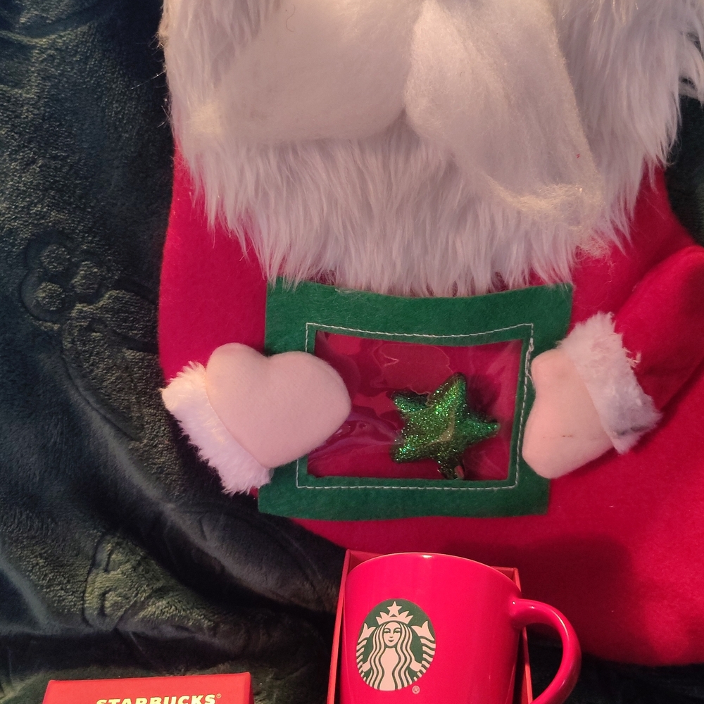 Starbucks Red and Green Holiday Mug Set